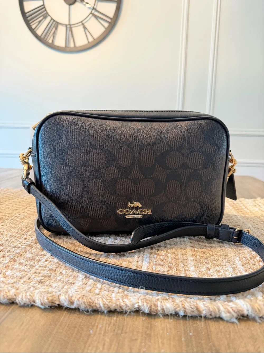 Coach Signature Jess Camera Crossbody Bag